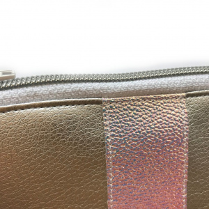 Kosmetiktasche Holo/Silber