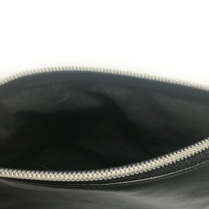Kosmetiktasche Schwarz/Pink