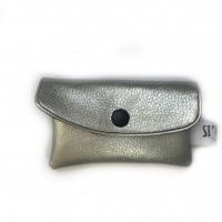 Kartentäschchen Silber
