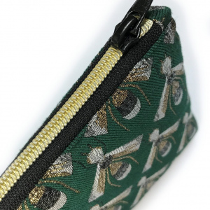 Kosmetiktasche Bienen Grün