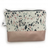 Kosmetiktasche Pastell/Rosa