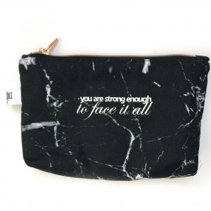 Kosmetiktasche Marmor strong
