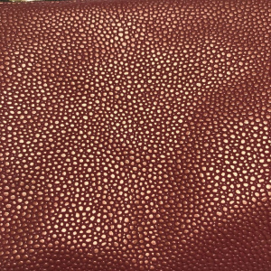 Kosmetiktasche Rot/Gold