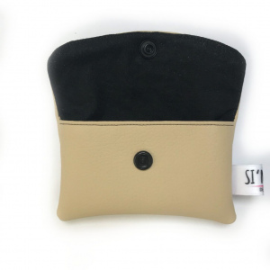 Kartentäschchen Beige