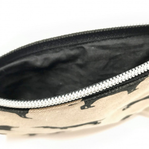 Kosmetiktasche Leinen/Dog