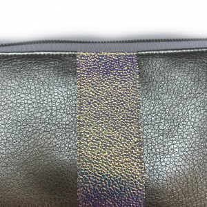 Kosmetiktasche Holo/Silber