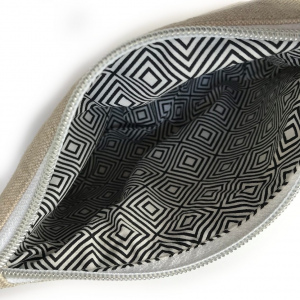 Kosmetiktasche Beige Leuchten