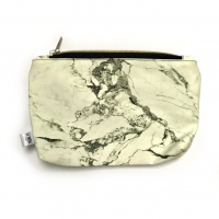 Kosmetiktasche Marmor Hell
