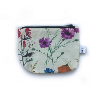 Kosmetiktasche Blumen Aquarell