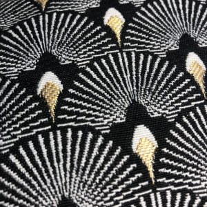 Kosmetiktasche Shells/Schwarz