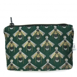 Kosmetiktasche Bienen Grün