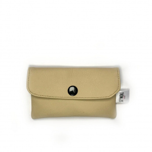 Kartentäschchen Beige/Braun