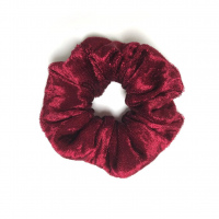 Scrunchie Samt Weinrot