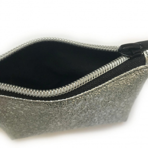 Kosmetiktaschen Set silber