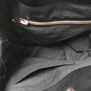 Bucket-Bag Schwarz/Rosé