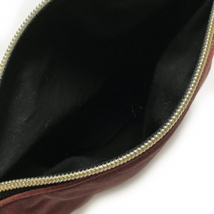 Kosmetiktasche Kunstleder/Samt